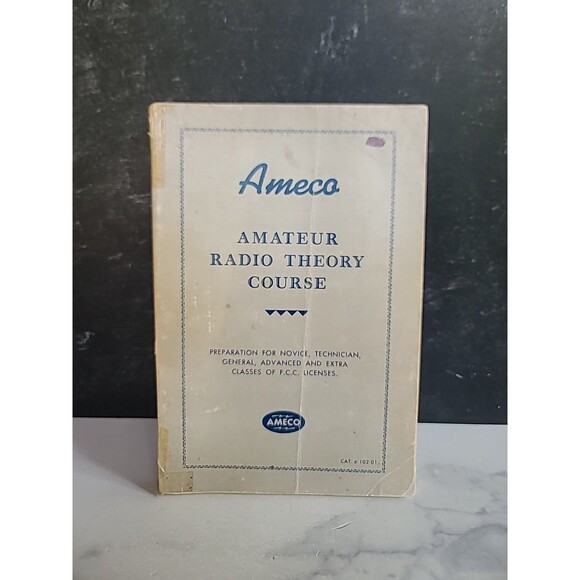 Ameco Amateur Radio Theory Course Paperback - Picture 1 of 10